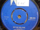 THE YOUNG SOULS WHY DID YOU LEAVE / MAN A WAIL OG UK AMALGAMATED 7