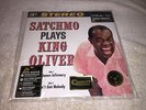 Louis Armstrong  Satchmo Plays King Oliver Stereo 45rpm Sealed