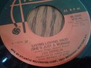 Led Zeppelin promo Vinyl 45 Living Loving Maid Blank Back--