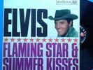 ELVIS PRESLEY,Flaming star& Summer kisses.Elusive UK LP Black RCA 1965
