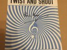 BEATLES   -  PETE BEST  SIGNED  -  TWIST AND SHOUT  COL  SHEET MUSIC  -   UACC