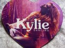 KYLIE MINOGUE-DANCING-HEART SHAPED PICTURE VINYL-INITIAL TALK REMIX-KYLIE-GOLDEN