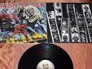 LP Iron Maiden - The Number Of The Beast - D 1C064-07 608 blue on brown