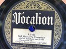 Vocalion 5167 McGee Brothers & Tod OLD MASTER's RUNAWAY classic EE-78 RPM