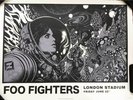 Foo Fighters London Stadium Friday 22nd June 2018 Concert Poster Rare 292/400