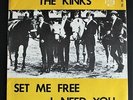 KINKS Set Me Free / I Need You Danish 1965 45 + PS 7