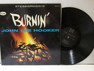 JOHN LEE HOOKER-BURNIN ON VEE-JAY BLUES LP-NM