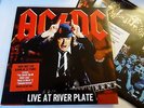 AC/DC Live At River Plate 3 LP - Red Vinyl   Near Mint