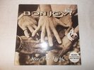 LP 12 inch LP Record Album - Bon Jovi Keep The Faith