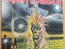 rare IRON MAIDEN PURPLE CAPITOL LABEL C1-91415 1980's reissue heavy metal