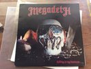 MEGADETH Killing Is My Business LP COmbat US VG+ disk VG sleeve used