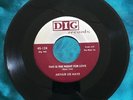 ARTHUR LEE MAYE- This Is The Night For Love / Honey Honey 45 DIG Records Record