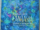 WALT DISNEY FANTASIA Leo Stokowski w/ Philadelia Orch 3 LPs w/illus book 1957 NM