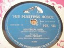 ELVIS PRESLEY *HEARTBREAK HOTEL / I WAS THE ONE * VG