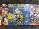 Iron Maiden Live After Death UK 1st Press w/ Inner Vinyl Double LP Record VG+