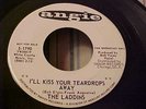 The Laddins -NM Vinyl & EX Audio - I'll Kiss Your Teardrops Away - Angie S-1790