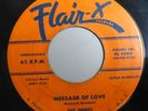 ORBITS 45 Message of love  I really do FLAIR-X Doowop e3354