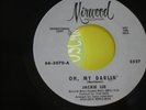 JACKIE LEE . OH MY DARLIN' . RARE MIRWOOD PROMO COPY.