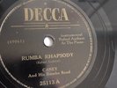 Caney - 78rpm single 10-inch – Decca #25113 Rumba Rhapsody