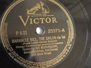 Hoagy Carmichael - 78rpm single 10-inch – Victor V.E. #25371 Barnacle Bill The..