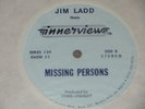 MISSING PERSONS - 2 x Radio Show LP's - for gongestmort