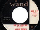 MAXINE BROWN - ONE IN A MILLION - WAND - NORTHERN SOUL