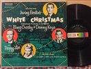 White Christmas VG DECCA DL 8083 Bing Crosby Peggy Lee Danny Kaye SUPER RARE