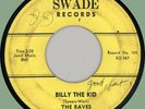 RAVES Billy the Kid / Tell Me One More Time 45rpm Swade 1959 doo-wop