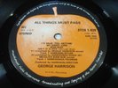 GEORGE HARRISON ALL THINGS MUST PASS APPLE UK COMPLETE FIRST OUTSTANDING BEATLES