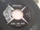 RARE JEWEL AND EDDIE 45 EDDIE COCHRAN ON GUITAR 'OPPORTUNITY / STROLLIN GUITAR'
