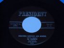 AL ALBERTS 45.  DON'T WAIT FOR THE HEARSE  /  HEAVAN NEEDED AN ANGEL.  POPCORN