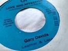 Gary Davids 45 Love and Affection/Hey Lady Private Miami, FL Synth 1981 NM