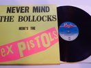 SEX PISTOLS  NEVER MIND THE BOLLOCKS..  1977 UK LP ALBUM VIRGIN V2086 A5/B5 EX+