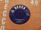 UK DECCA-BILLY FURY- MY CHRISTMAS PRAYER-  NR EX