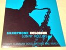 SONNY ROLLINS SAXOPHONE COLOSSUS 1975 MONO PRESTIGE LABEL JAPANESE REISSUE