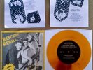ROCKIN' REBELS - ROCK & ROLL SATURDAY NIGHT - DICE EP - YELLOW WAX 45 + PIC. SLV