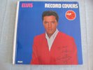 ELVIS PRESLEY GERMAN ELVIS RECORD COVERS BOOK WITH LP  EXCELLENT+
