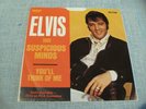 ELVIS USA SINGLE 47-9764 SUSPICIOUS MINDS/YOU'LL THINK OF ME YELLOW LABEL PROM++