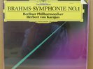 Brahms Symphony No.1 / BPO Karajan DG Digital LP Sealed