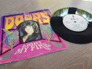 THE DOORS - LIGHT MY FIRE / PEOPLE ARE STRANGE.  1991 UK REISSUE SINGLE
