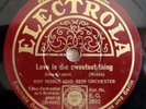 Al Bowlly / Ray Noble - Love Is The Sweetest Thing - Rare German Electrola 2692