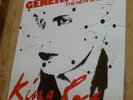 GENERATION X  UNIQUELY DESIGNED 'KING ROCKER' POSTER, 75 CM X 50 CM