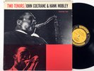 JOHN COLTRANE & HANK MOBLEY: TWO TENORS prestige LP / MONO DG NJ VAN GELDER