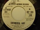 Fleetwood Mac 1972 45rpm White Label Promo Sentimental Lady Sunny Side of Heaven
