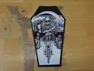 Speedwolf Coffin Back Patch Back Shape Patch Speed Black Metal Nekrofilth