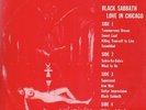 BLACK SABBATH Love in Chicago 1975 LIVE Concert Recording Double LP Vinyl Record
