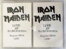 IRON MAIDEN - LIVE AT DONINGTON 1992 - 2 Musicassetta Cassette Tape MC K7 Sealed
