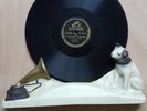 Vintage RCA VICTOR NIPPER DOG Cast Iron Store Display Phonograph Record Holder