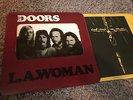 The doors LA woman lp original with crucifix insert and clear window cover psych