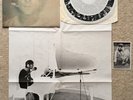 JOHN LENNON - Imagine UK 1ST PRESS APPLE LP + POSTER POSTCARD & INNER 1U/1U